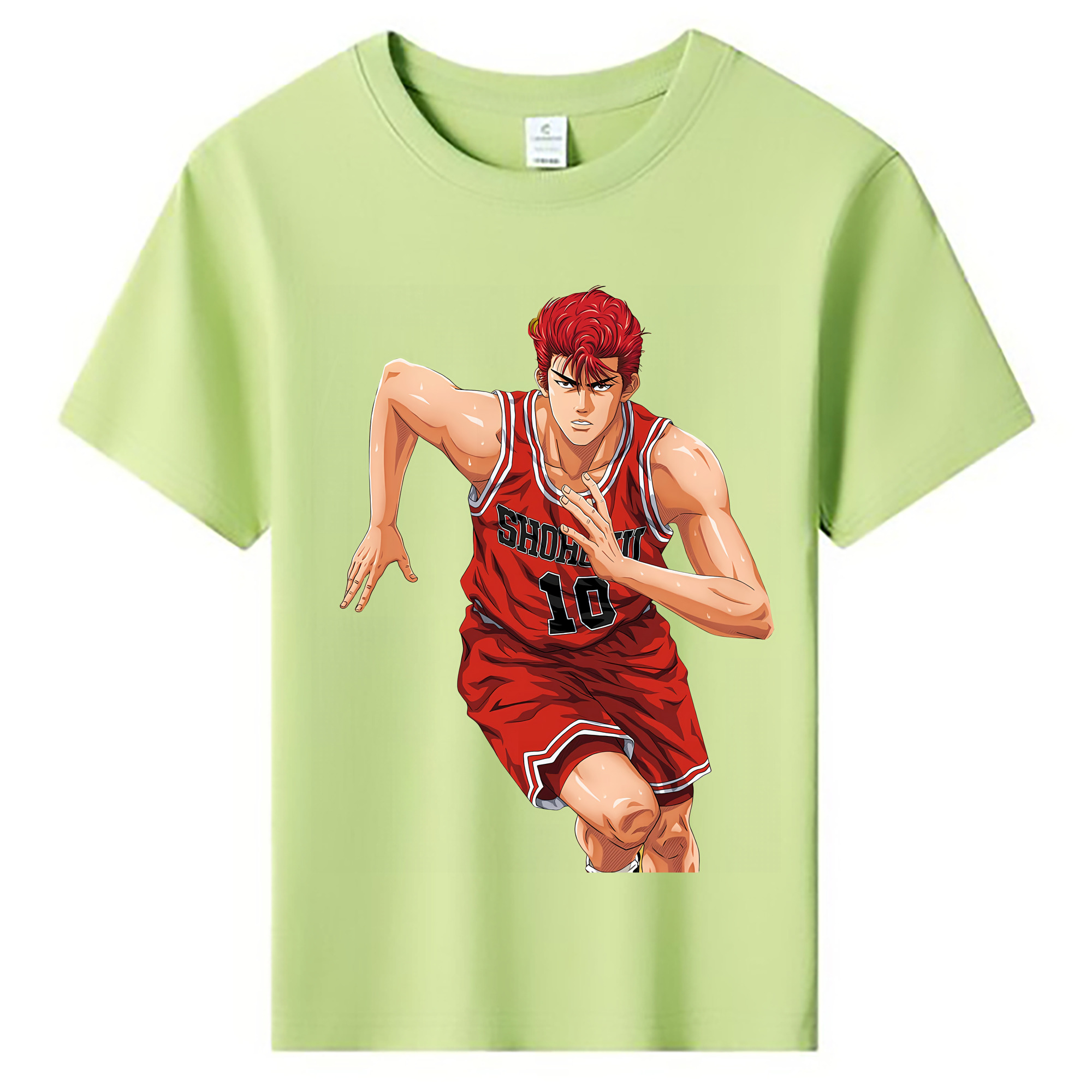 （画像用） SLAM DUNK／スラムダンク 綿100％キッズTシャツ（フロントプリント）